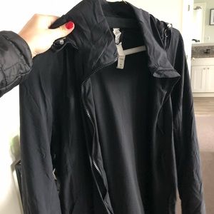 Lululemon Black Hooded Jacket